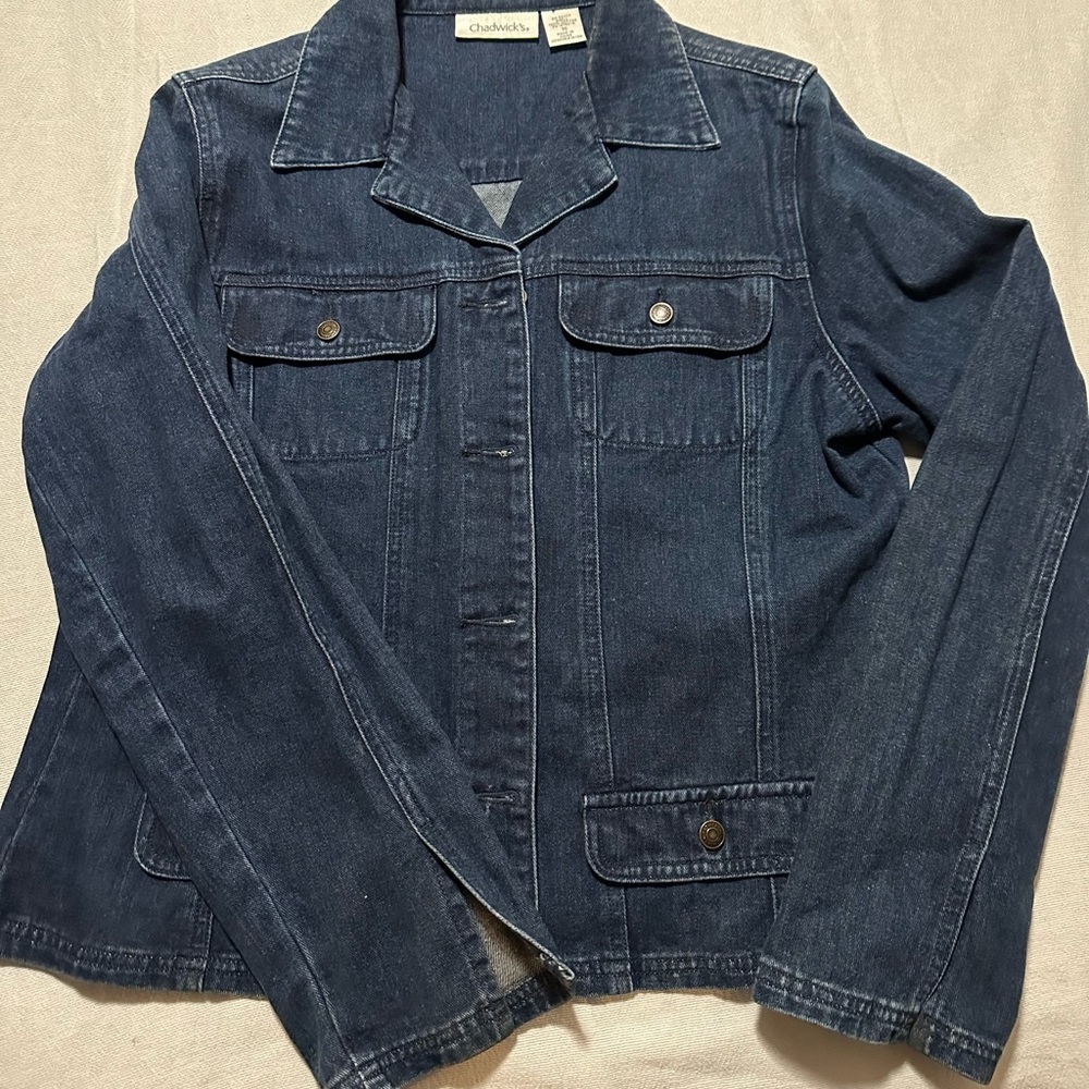 Women’s Chad Wick jean jacket, size 16